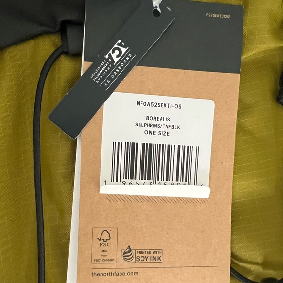 The North Face Borealis In SULPHRMS/ TNFBLK 28L - Picture 5 of 5